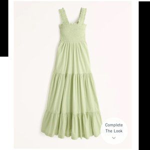 Smocked Bodice Easy Maxi Dress